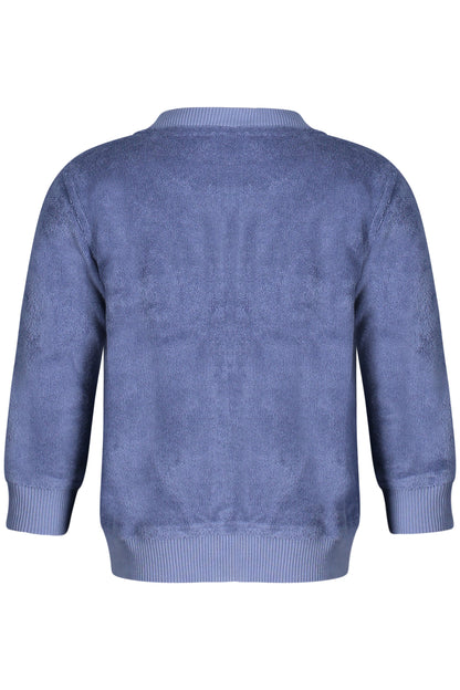 K-WAY FELPA CON ZIP BAMBINO BLU
