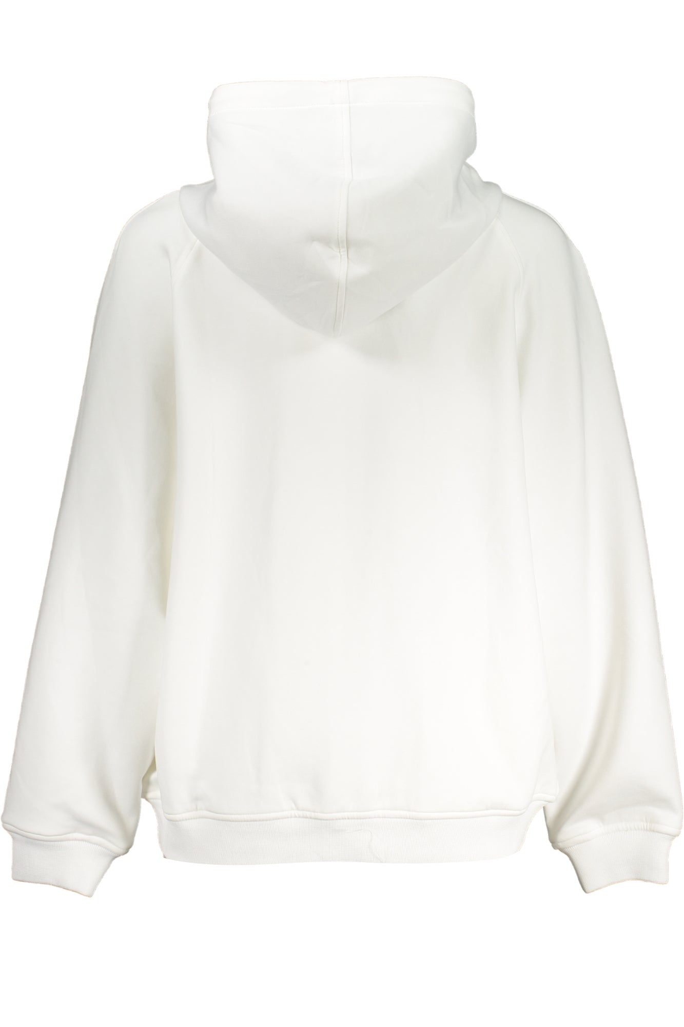 K-WAY FELPA CON ZIP DONNA BIANCO