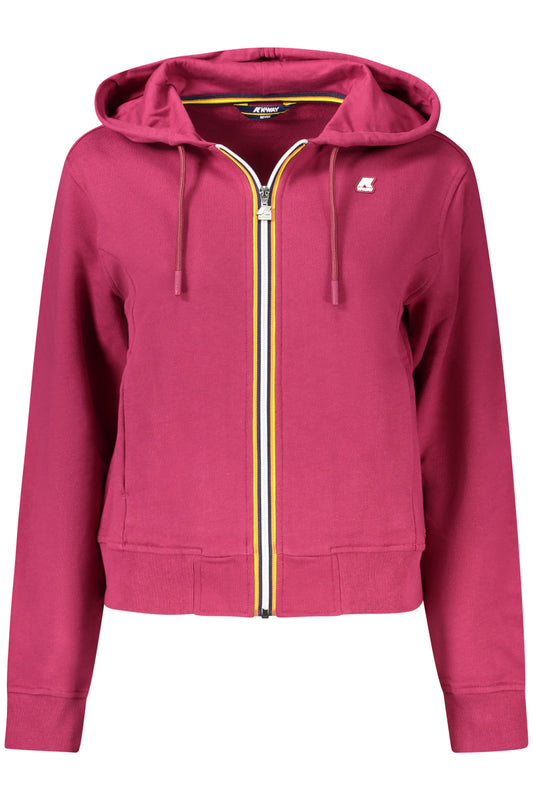 K-WAY FELPA CON ZIP DONNA VIOLA