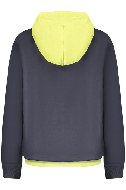 K-WAY FELPA SENZA ZIP BAMBINO BLU
