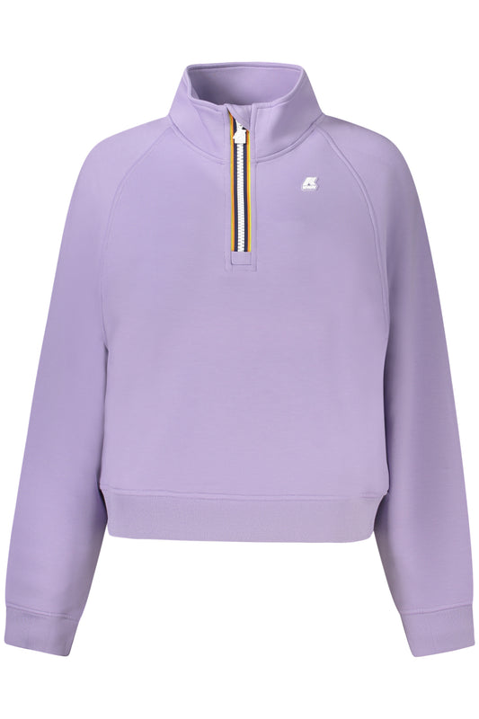 K-WAY FELPA SENZA ZIP DONNA VIOLA
