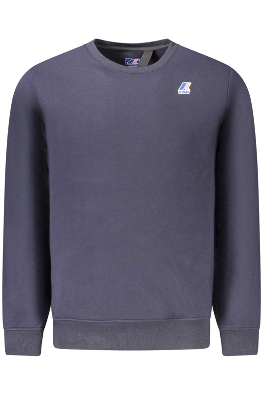 K-WAY FELPA SENZA ZIP UOMO BLU