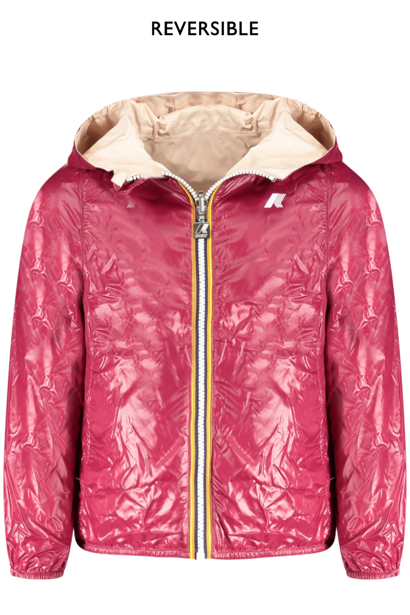 K-WAY GIACCA SPORTIVA BAMBINA ROSA