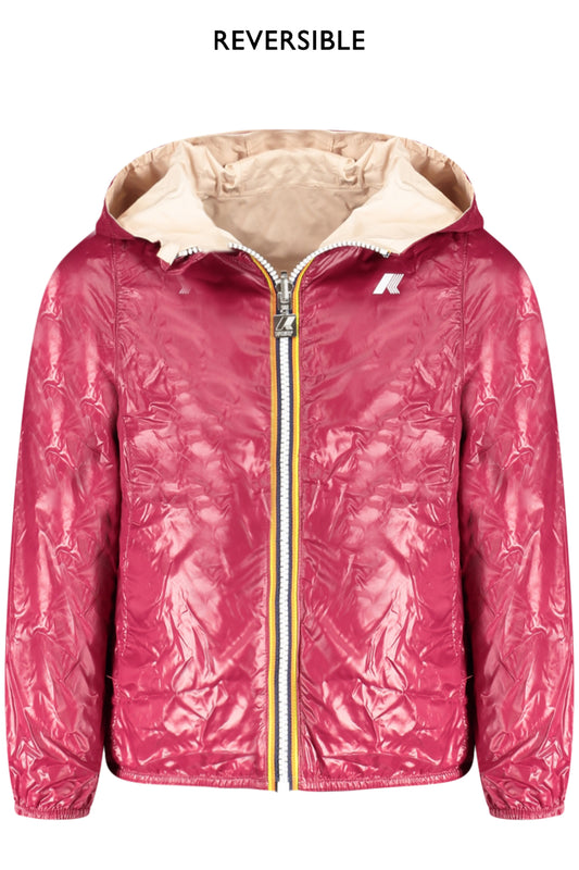 K-WAY GIACCA SPORTIVA BAMBINA ROSA