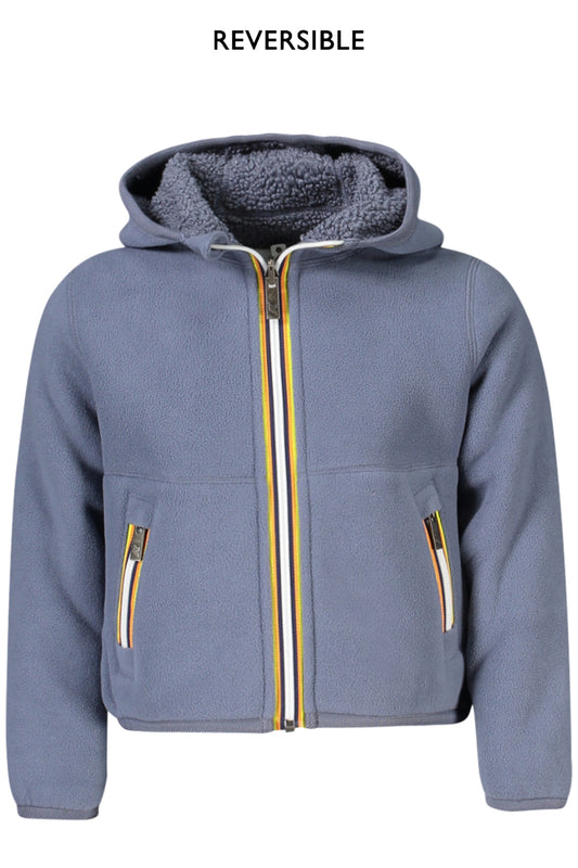 K-WAY GIACCA SPORTIVA BAMBINO BLU