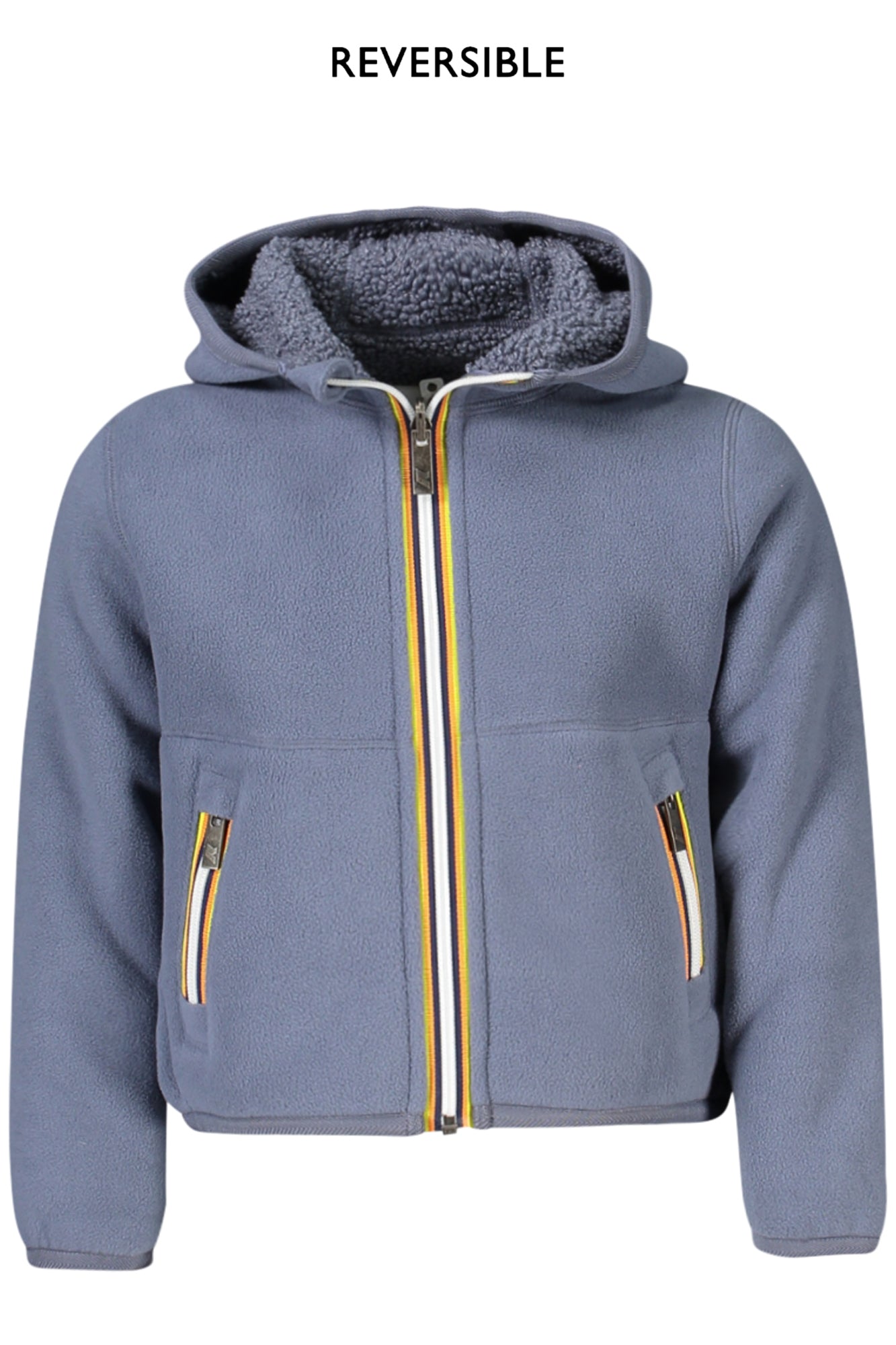 K-WAY GIACCA SPORTIVA BAMBINO BLU