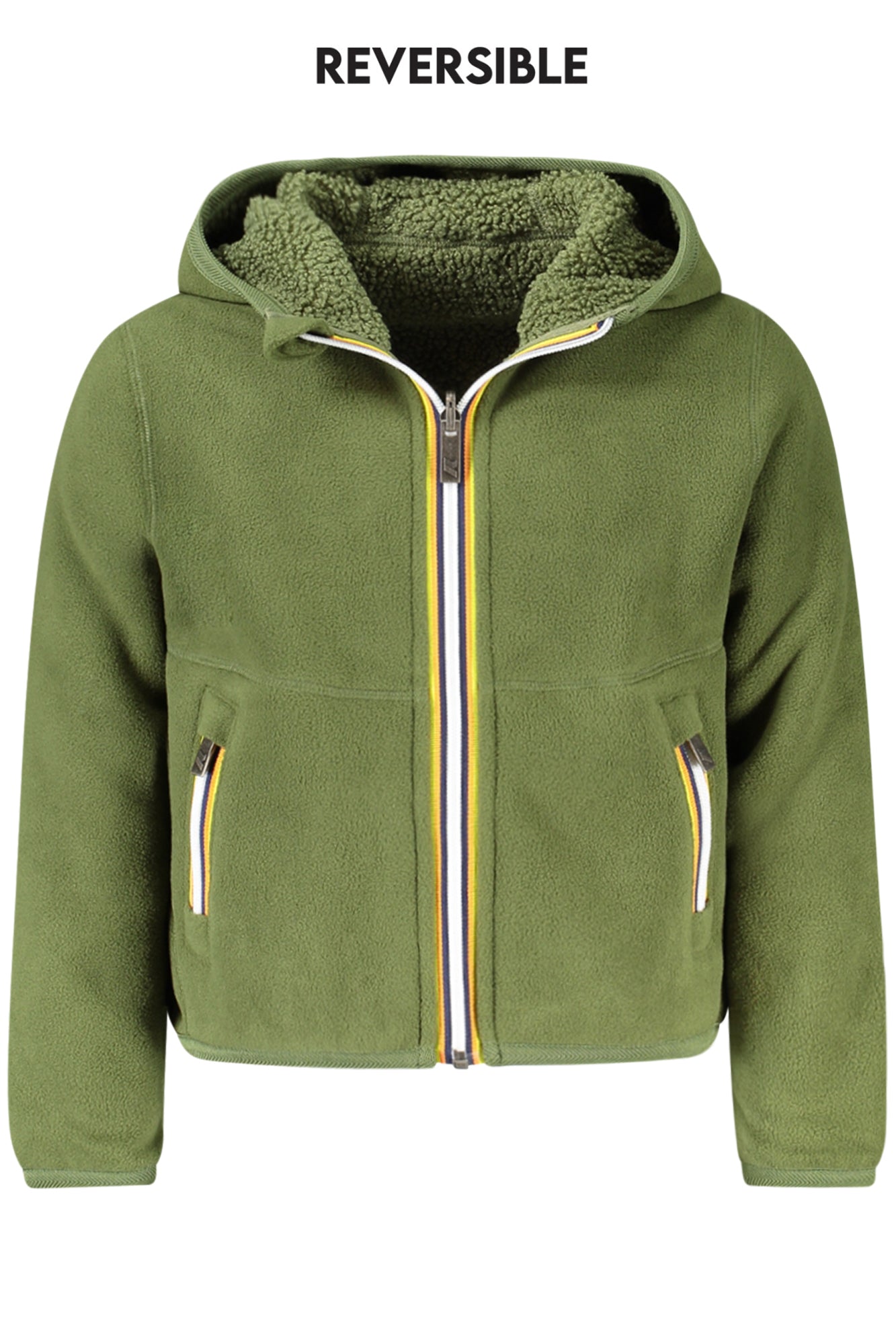 K-WAY GIACCA SPORTIVA BAMBINO VERDE