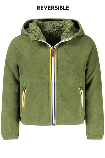 K-WAY GIACCA SPORTIVA BAMBINO VERDE