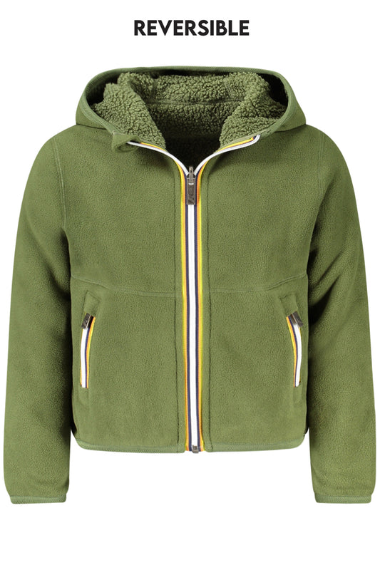 K-WAY GIACCA SPORTIVA BAMBINO VERDE