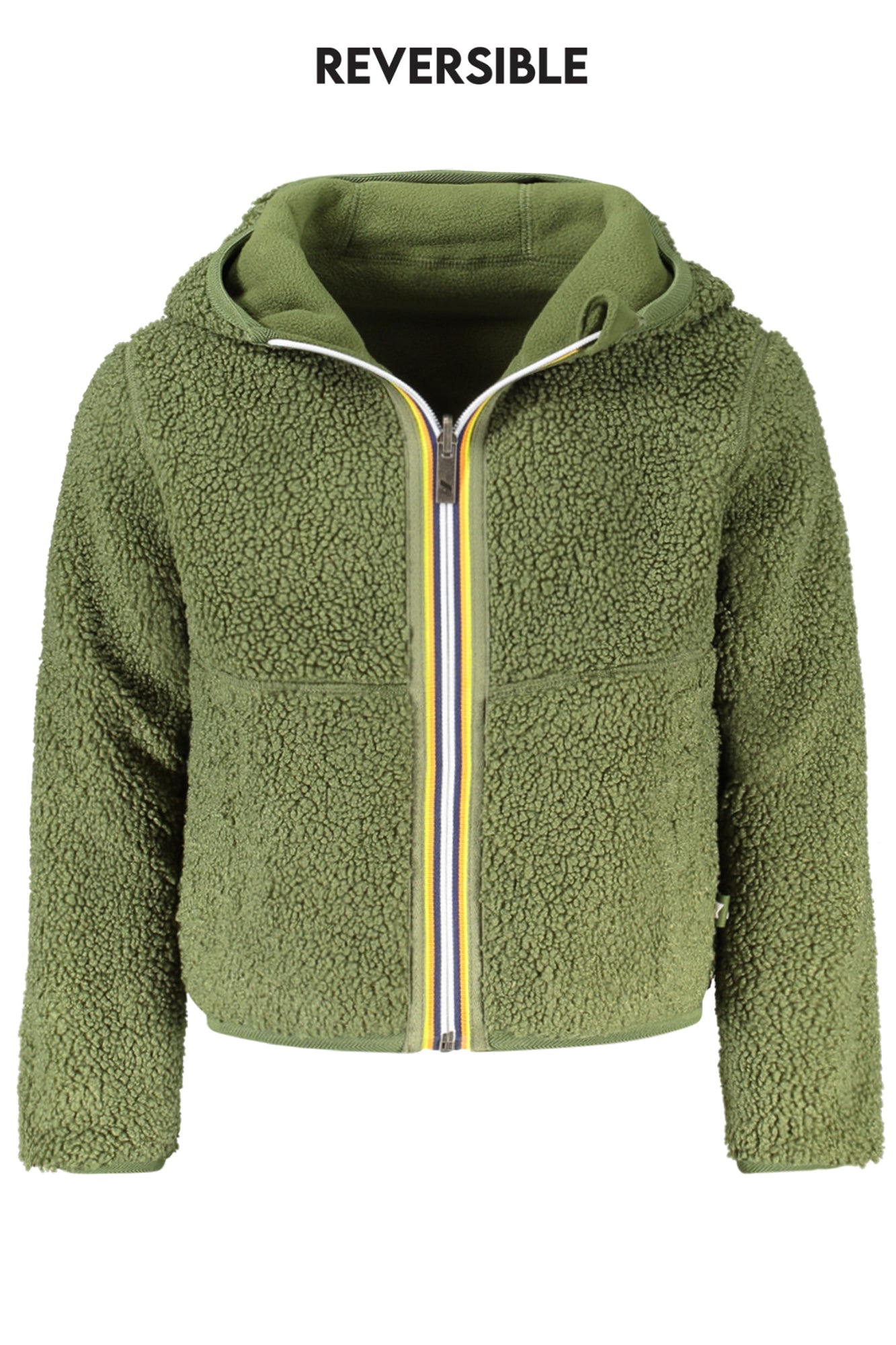 K-WAY GIACCA SPORTIVA BAMBINO VERDE