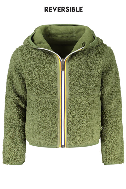 K-WAY GIACCA SPORTIVA BAMBINO VERDE
