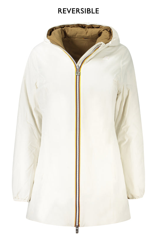 K-WAY GIUBBOTTO DONNA BIANCO