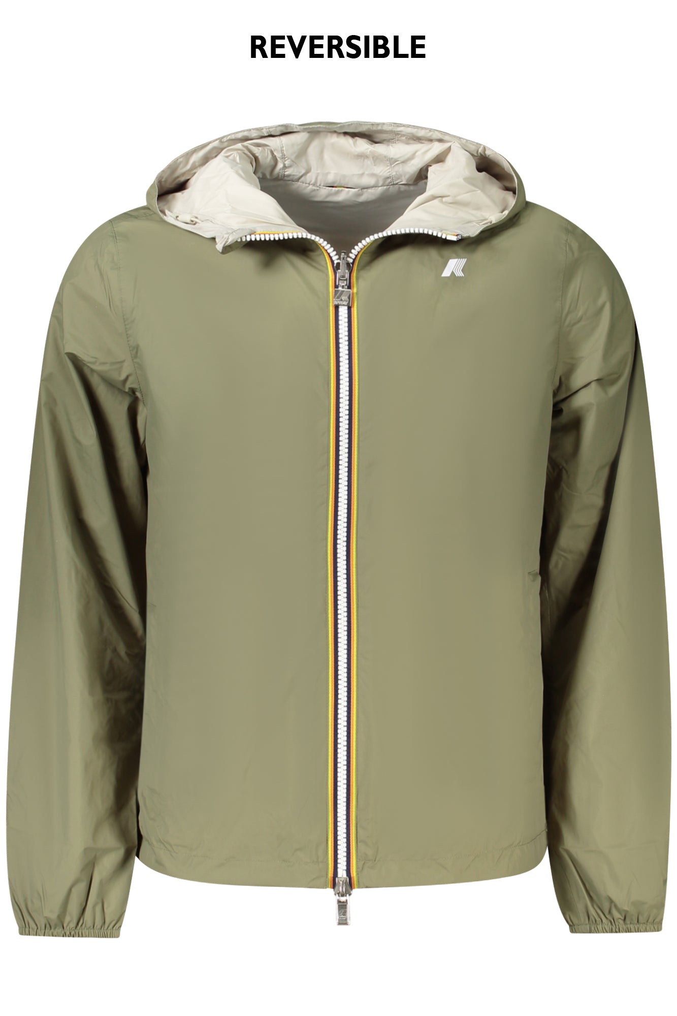 K-WAY GIUBBOTTO UOMO VERDE