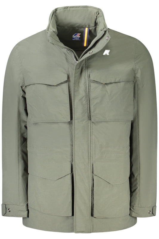 K-WAY GIUBBOTTO UOMO VERDE