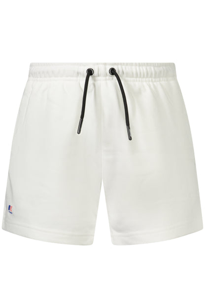 K-WAY PANTALONE SHORT BAMBINO BIANCO