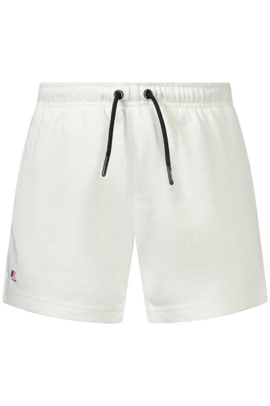 K-WAY PANTALONE SHORT BAMBINO BIANCO