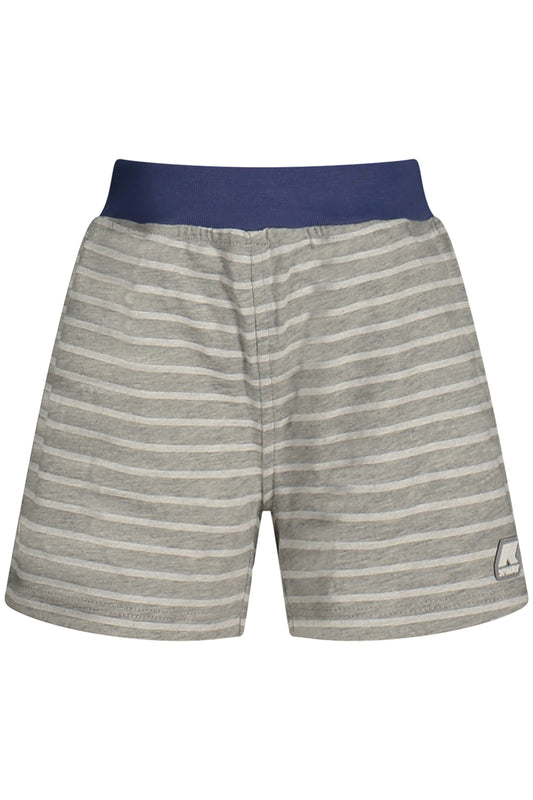 K-WAY PANTALONE SHORT BAMBINO GRIGIO
