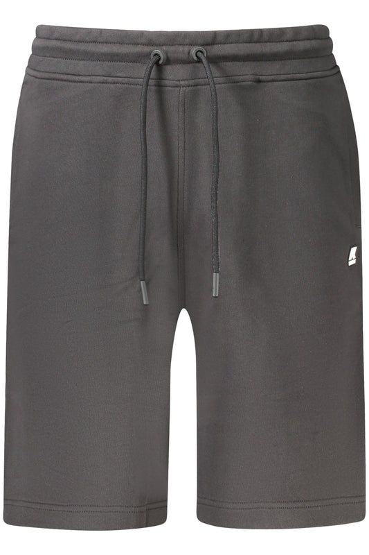 K-WAY PANTALONE SHORT UOMO NERO