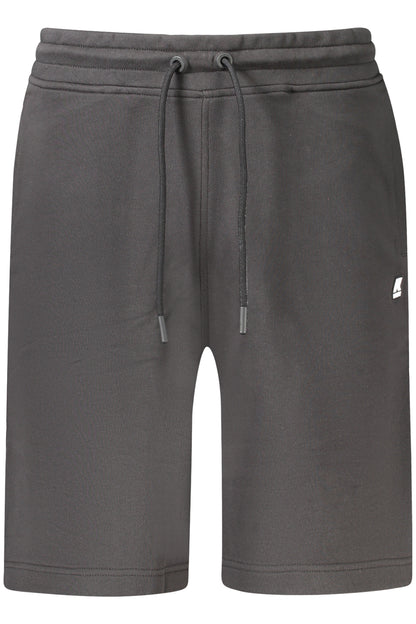 K-WAY PANTALONE SHORT UOMO NERO
