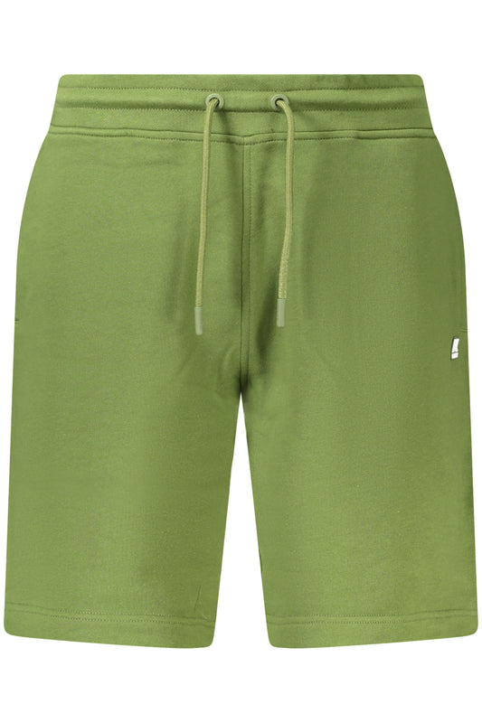 K-WAY PANTALONE SHORT UOMO VERDE