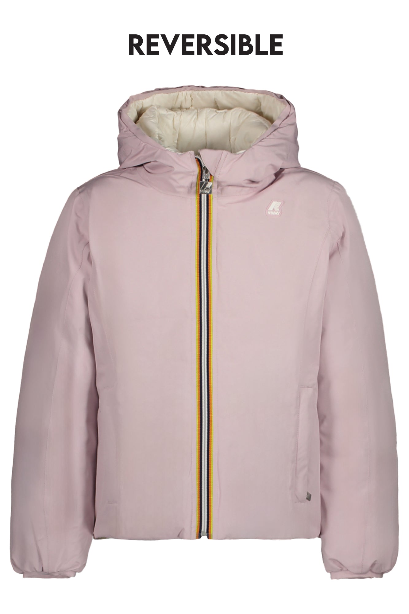 K-WAY PIUMINO BAMBINA ROSA