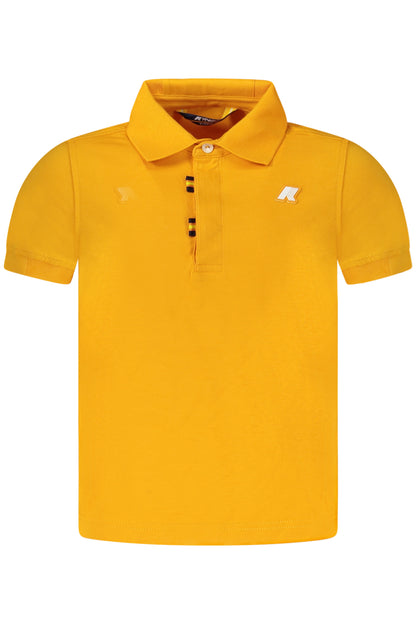 K-WAY POLO MANICHE CORTE BAMBINO ARANCIO