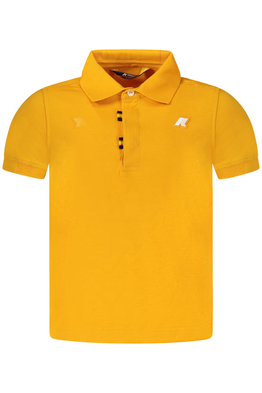 K-WAY POLO MANICHE CORTE BAMBINO ARANCIO