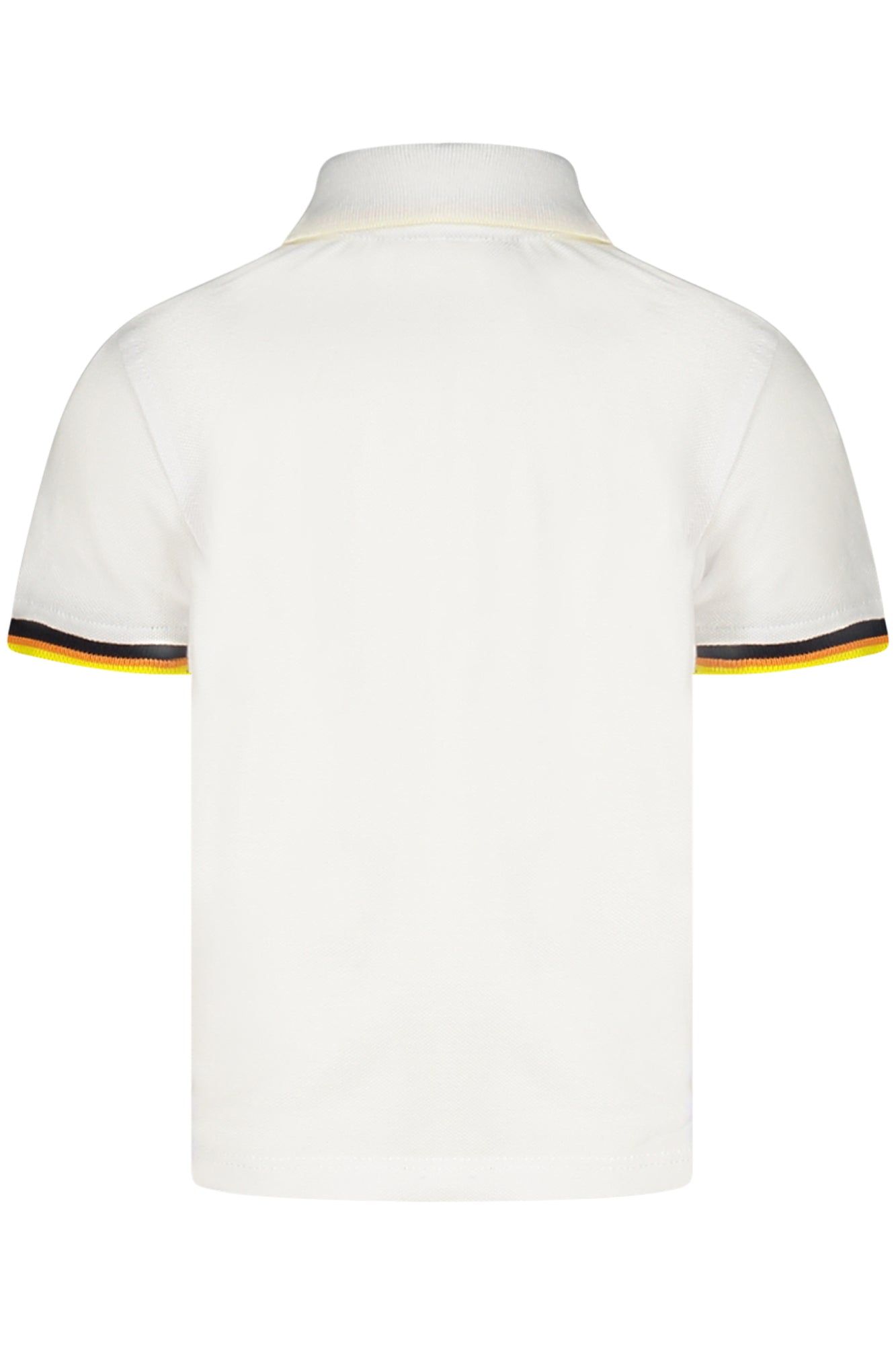 K-WAY POLO MANICHE CORTE BAMBINO BIANCO