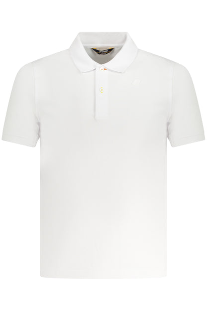 K-WAY POLO MANICHE CORTE UOMO BIANCO