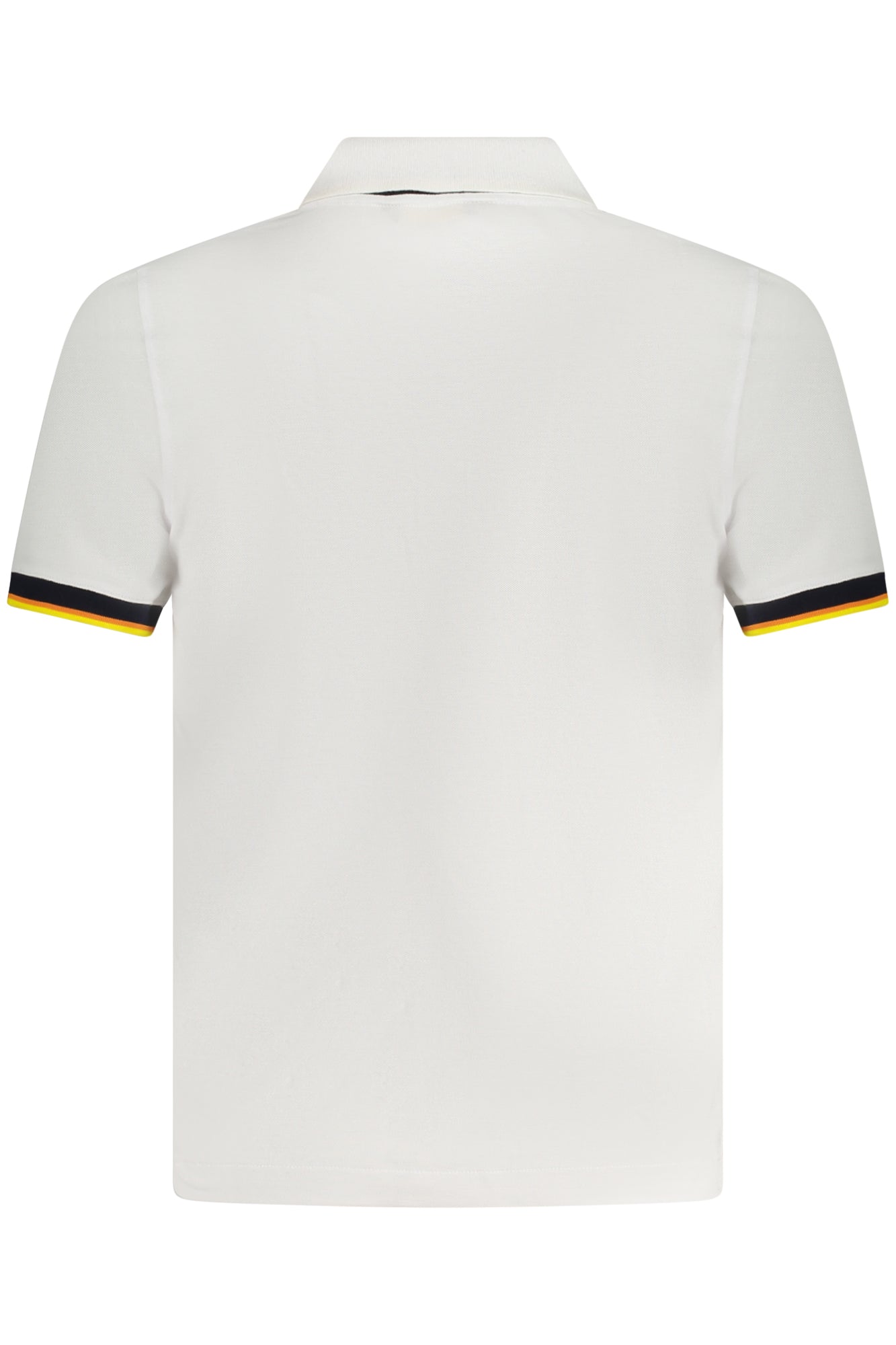 K-WAY POLO MANICHE CORTE UOMO BIANCO