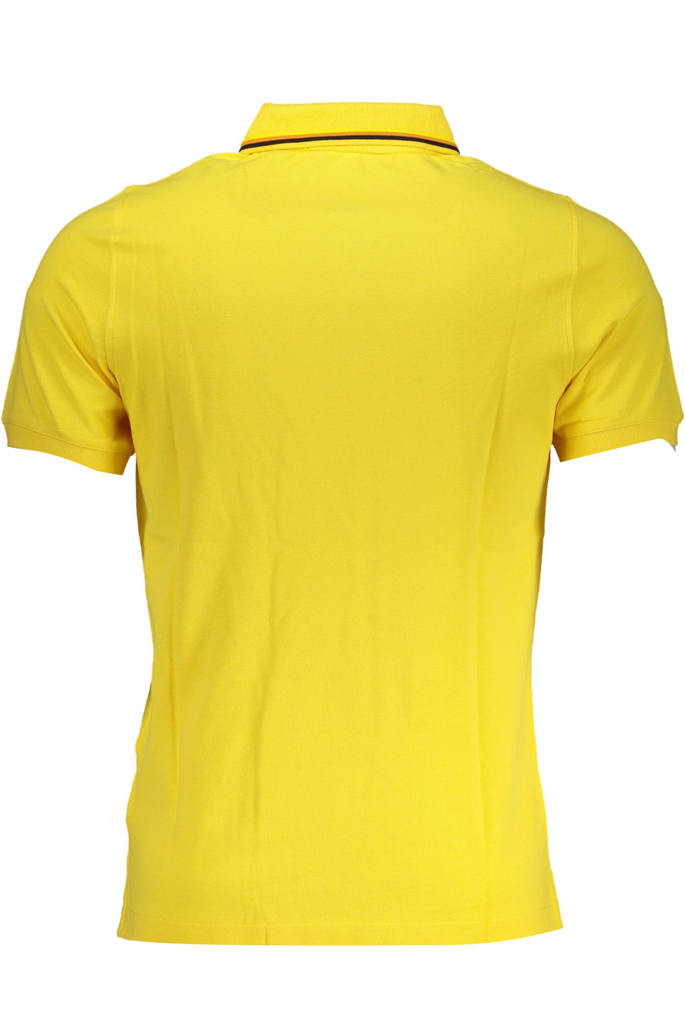 K-WAY POLO MANICHE CORTE UOMO GIALLO