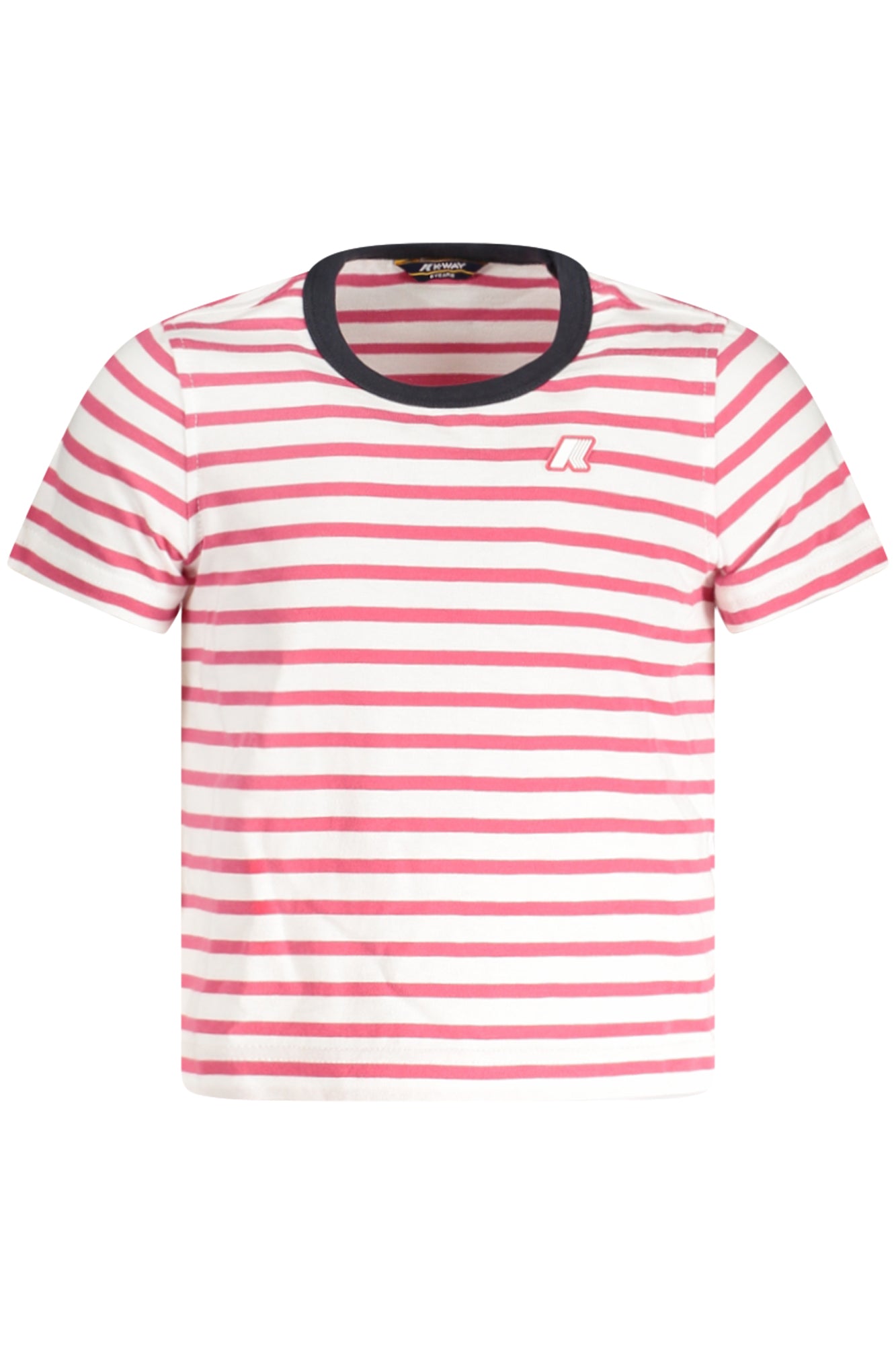 K-WAY T-SHIRT MANICHE CORTE BAMBINO BIANCO