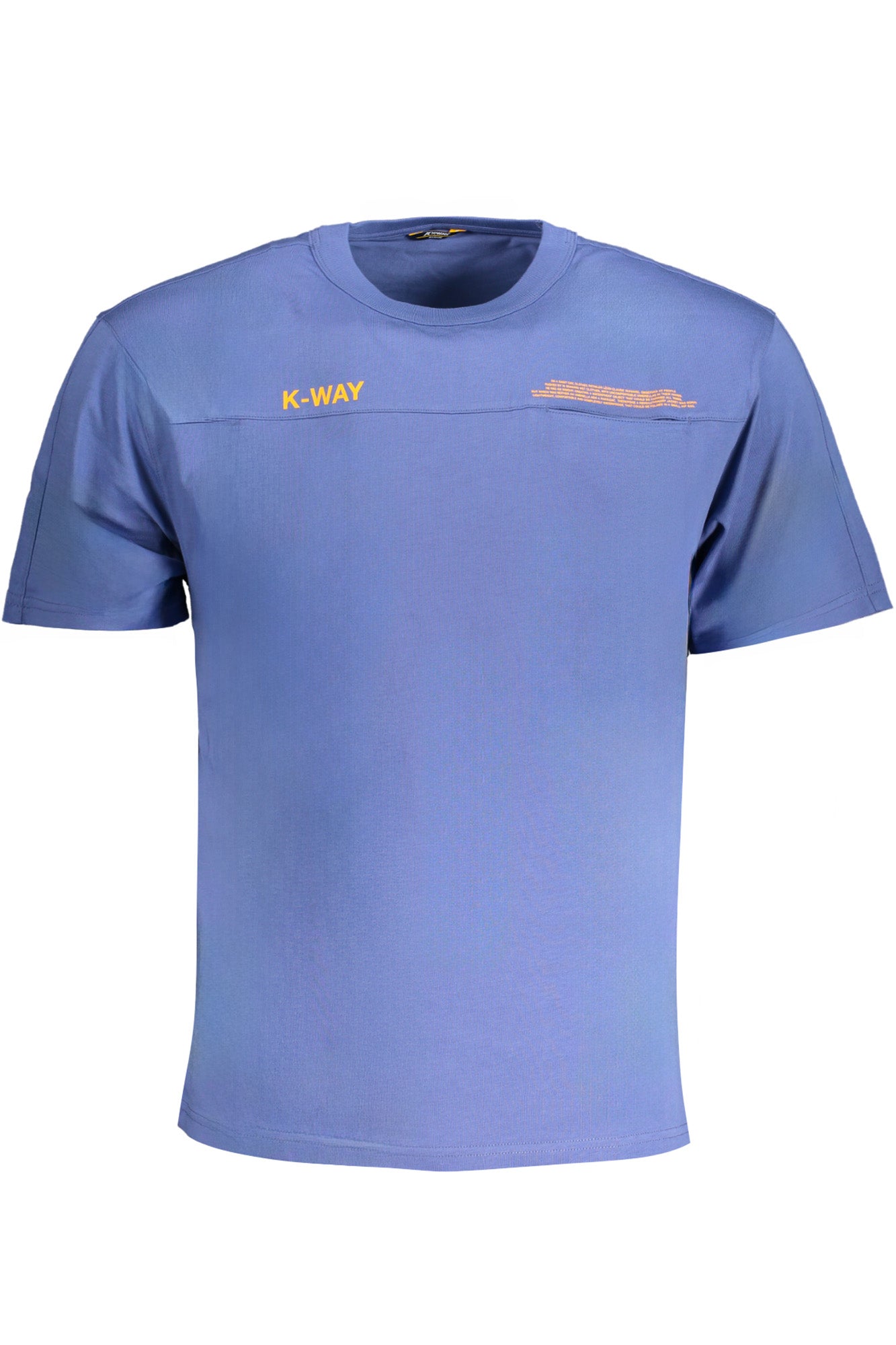 K-WAY T-SHIRT MANICHE CORTE UOMO BLU