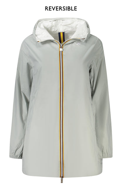 K-WAY TRENCH DONNA GRIGIO