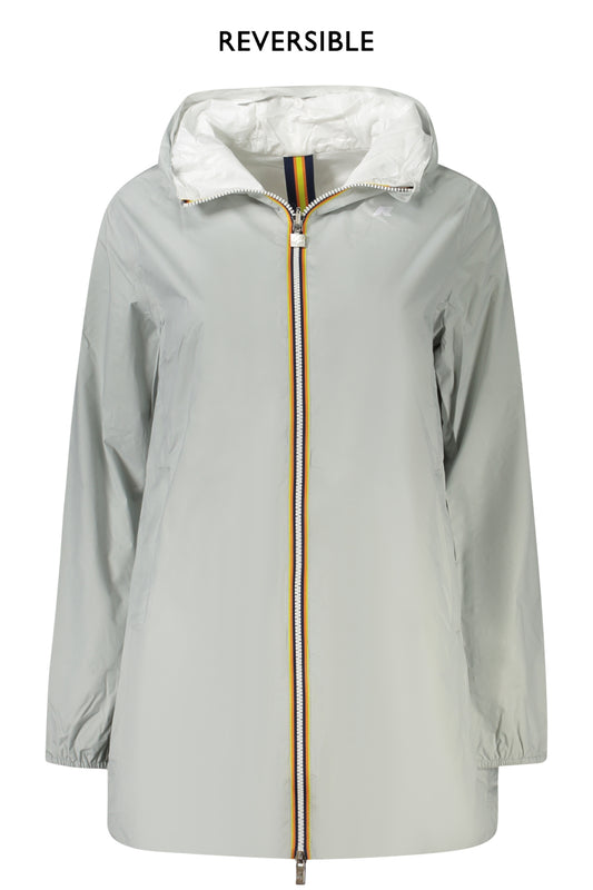 K-WAY TRENCH DONNA GRIGIO