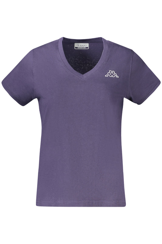 KAPPA T-SHIRT MANICHE CORTE DONNA BLU