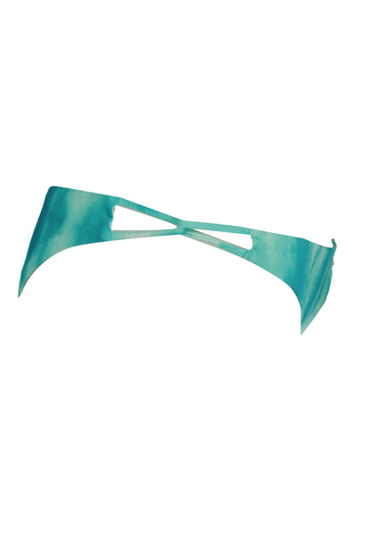 KARL LAGERFELD BEACHWEAR COSTUME PARTE SOTTO DONNA AZZURRO