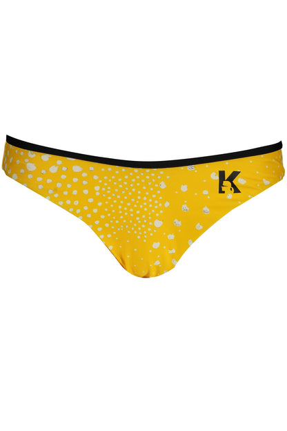 KARL LAGERFELD BEACHWEAR COSTUME PARTE SOTTO DONNA GIALLO