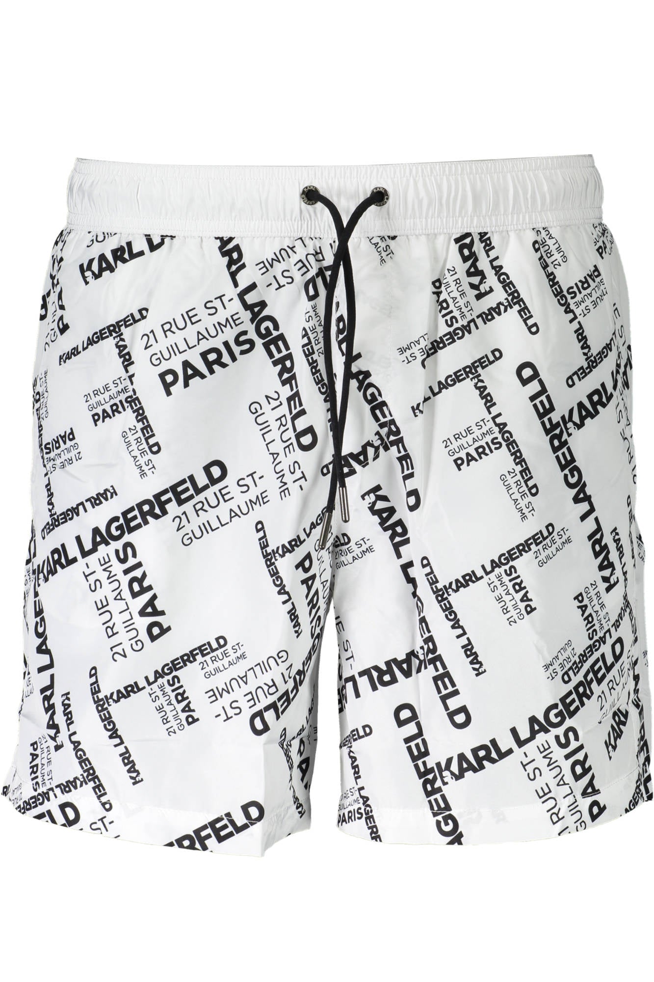 KARL LAGERFELD BEACHWEAR COSTUME PARTE SOTTO UOMO BIANCO