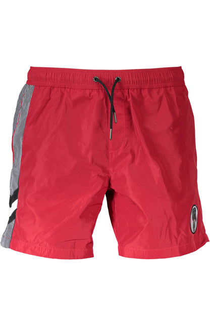 KARL LAGERFELD BEACHWEAR COSTUME PARTE SOTTO UOMO ROSSO