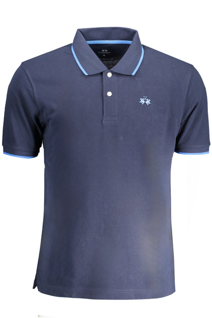 LA MARTINA POLO MANICHE CORTE UOMO BLU
