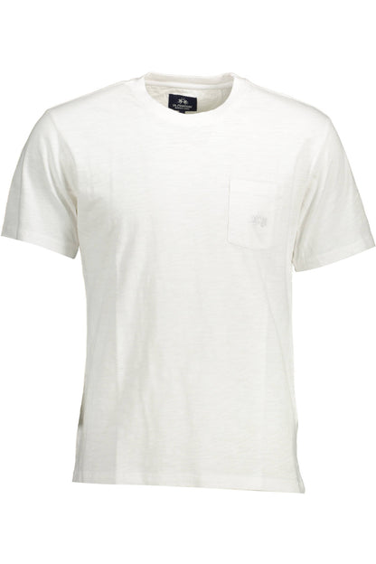 LA MARTINA T-SHIRT MANICHE CORTE UOMO BIANCO