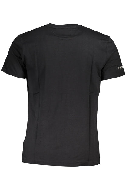 LA MARTINA T-SHIRT MANICHE CORTE UOMO NERO