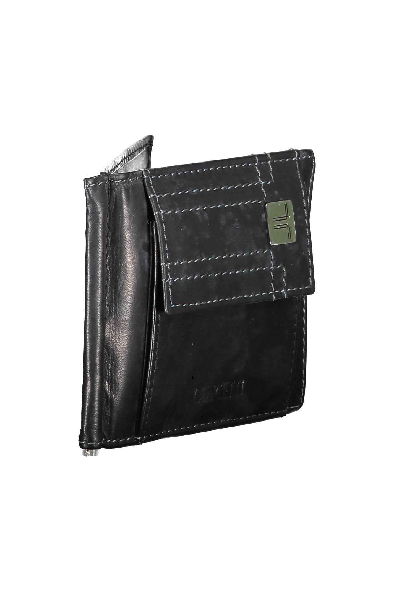 LANCETTI PORTAFOGLIO UOMO NERO