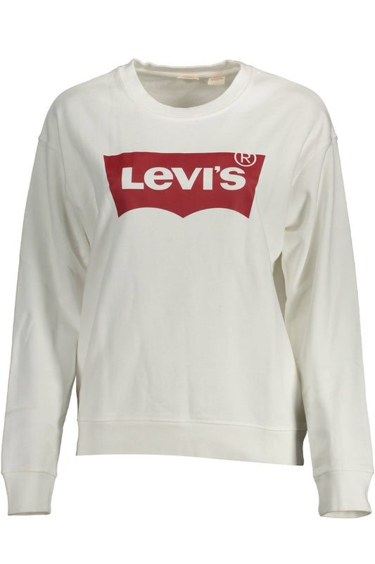 LEVI'S FELPA SENZA ZIP DONNA BIANCO