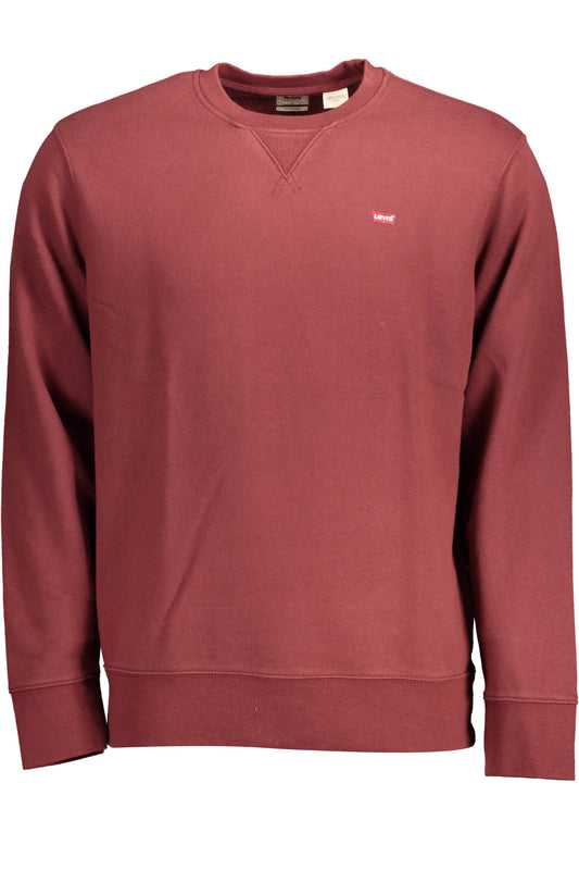 LEVI'S FELPA SENZA ZIP UOMO ROSSO