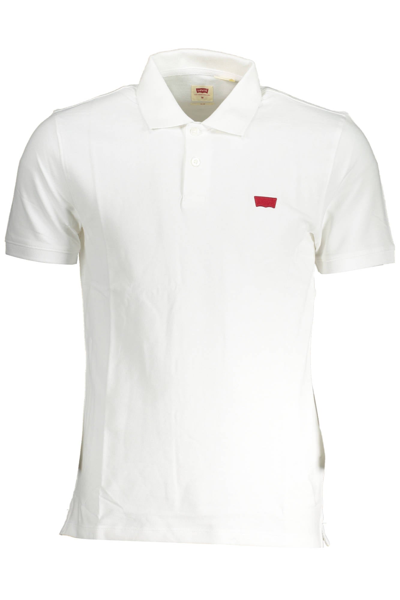 LEVI'S POLO MANICHE CORTE UOMO BIANCO