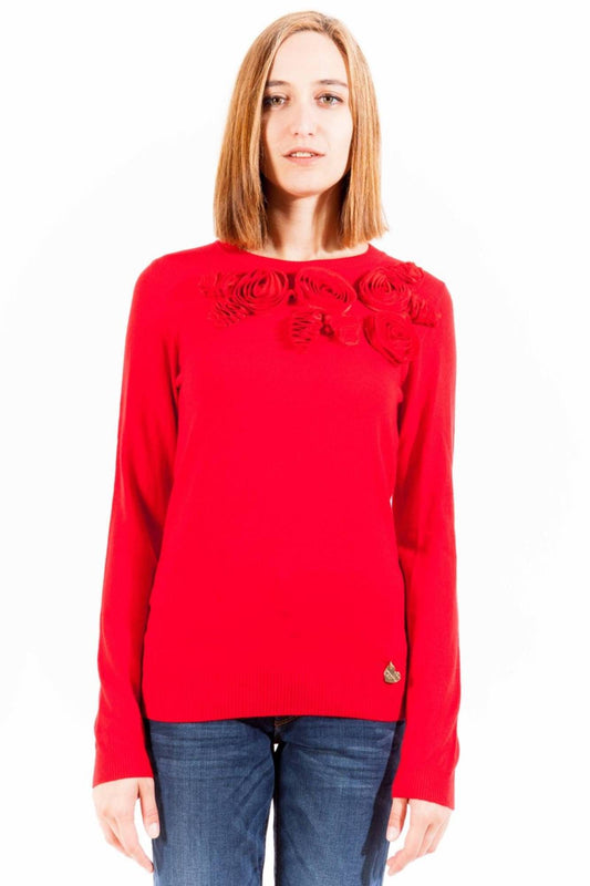 LOVE MOSCHINO MAGLIA DONNA ROSSO