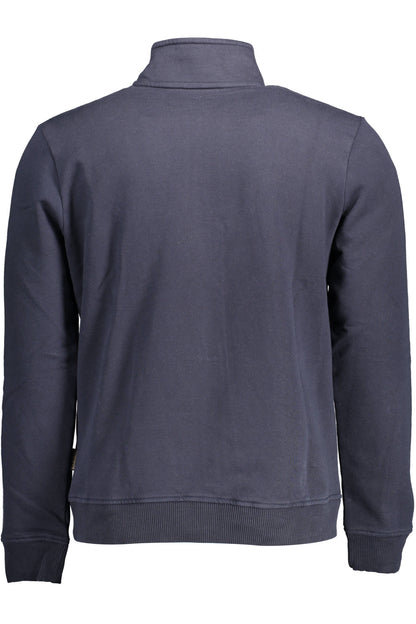 NAPAPIJRI FELPA CON ZIP UOMO BLU