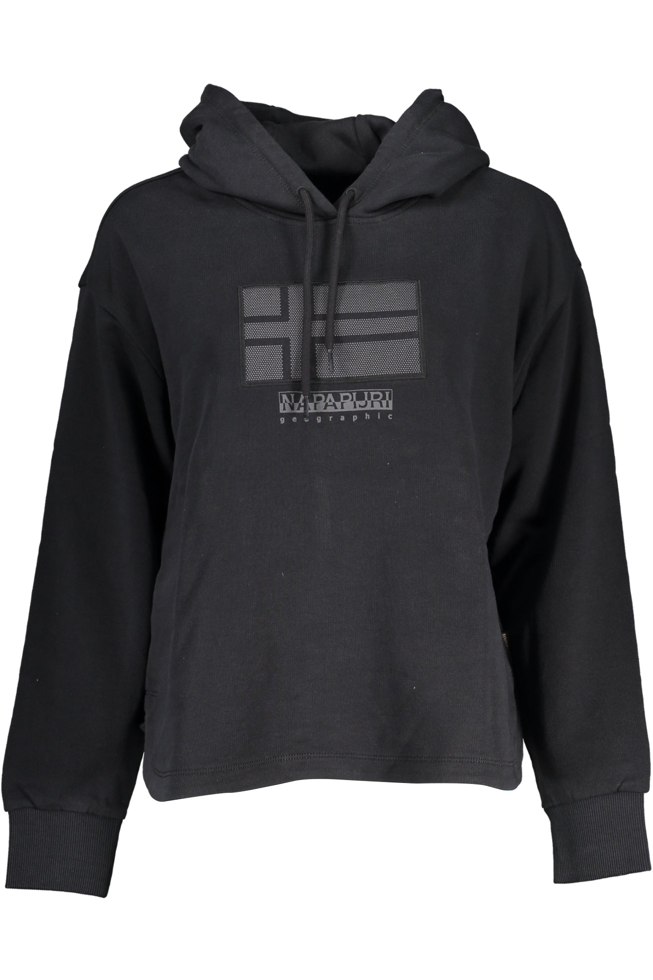 NAPAPIJRI FELPA SENZA ZIP DONNA NERO